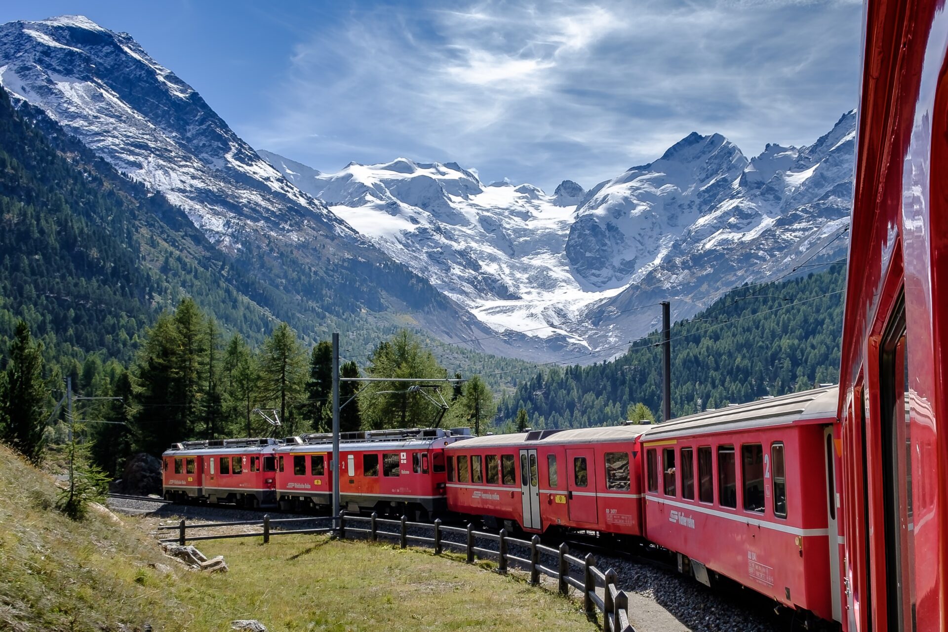  train panoramique suisse bernina express