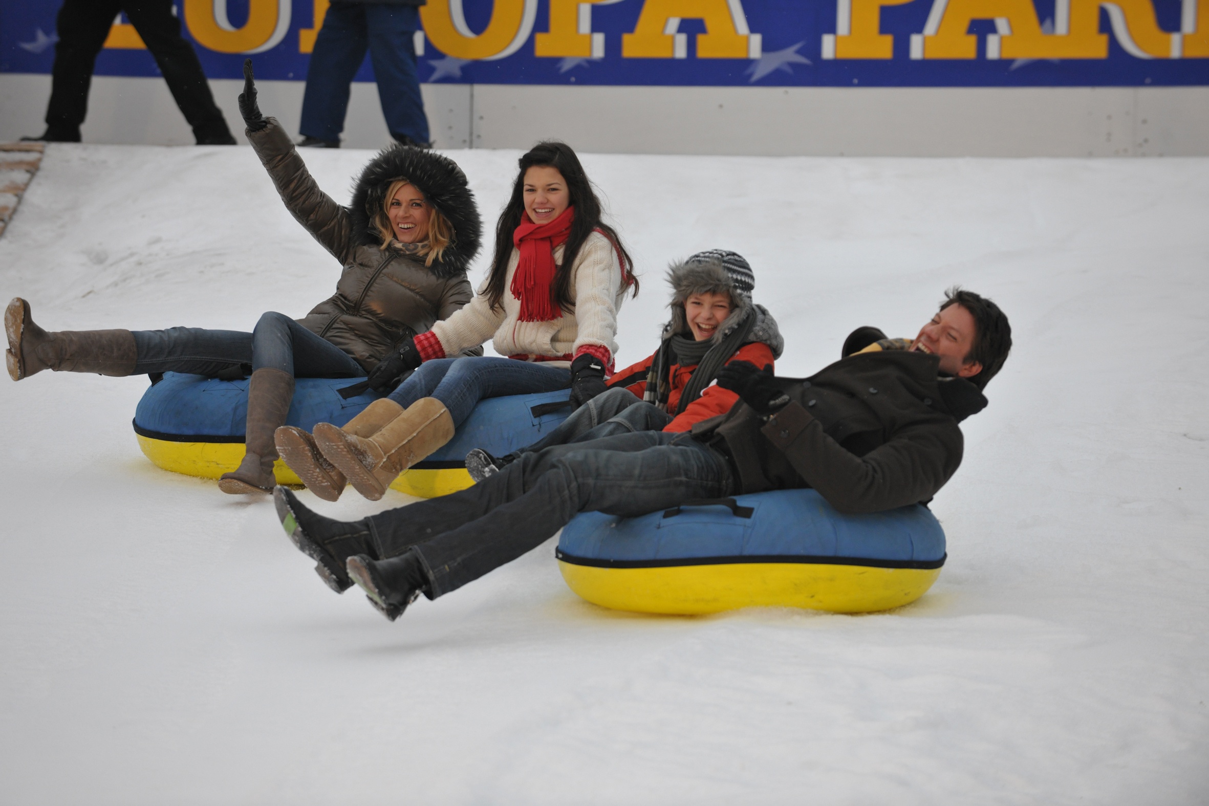 europa park en hiver