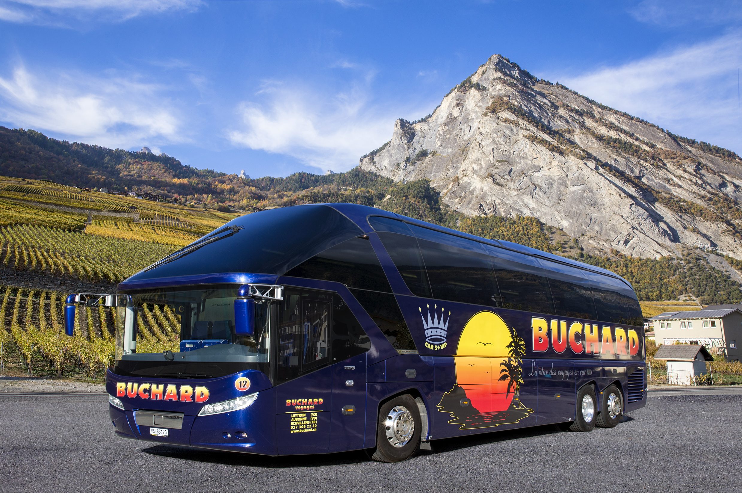 Neoplan Starliner 5* VIP ©AtelierG+P bus avec chauffeur à louer suisse