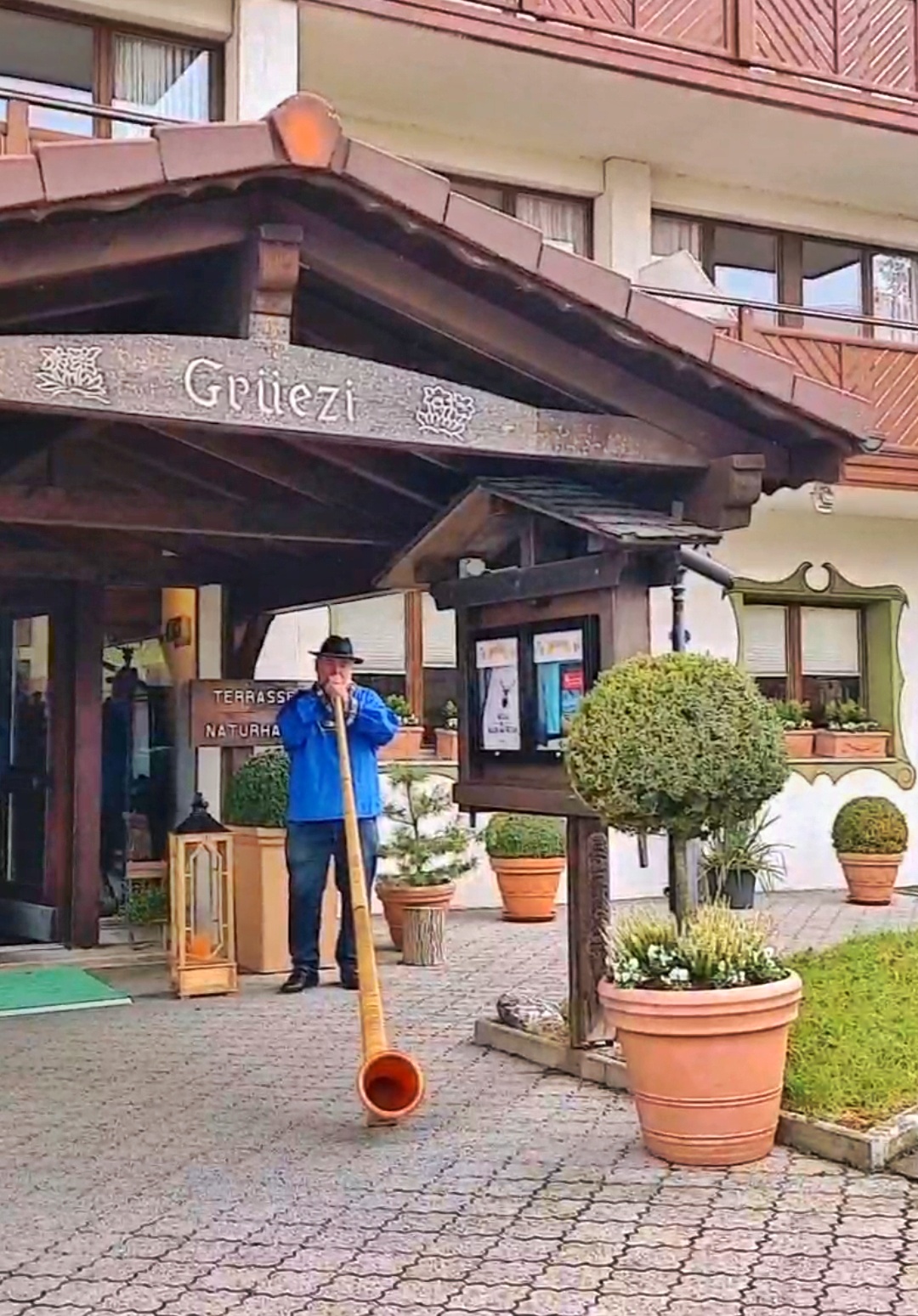 Le Cor des Alpes à l'hôtel Bellevue