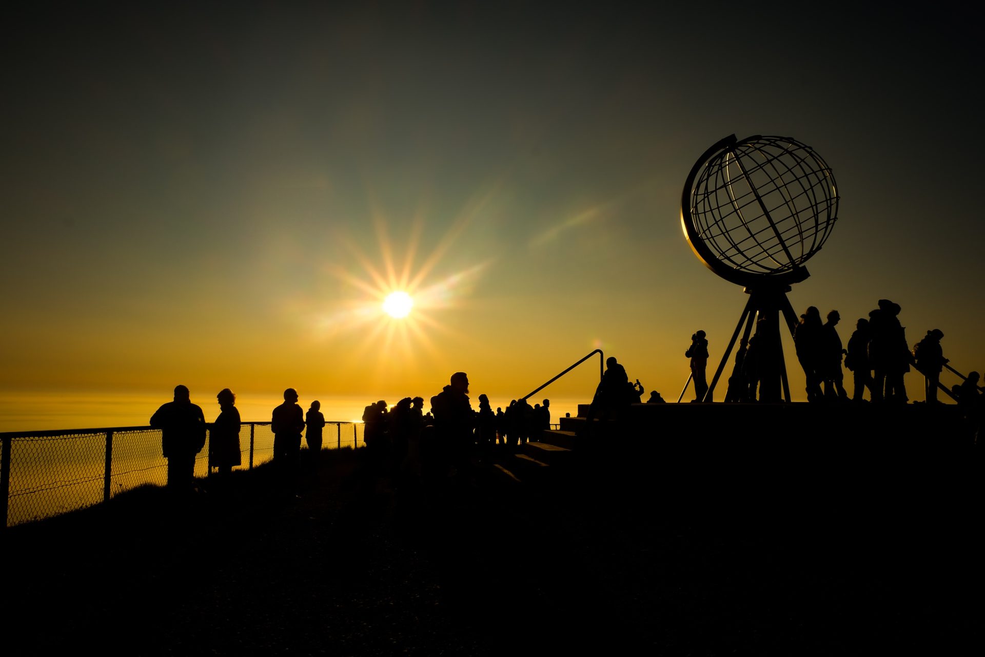 soleil de minuit cap nord
