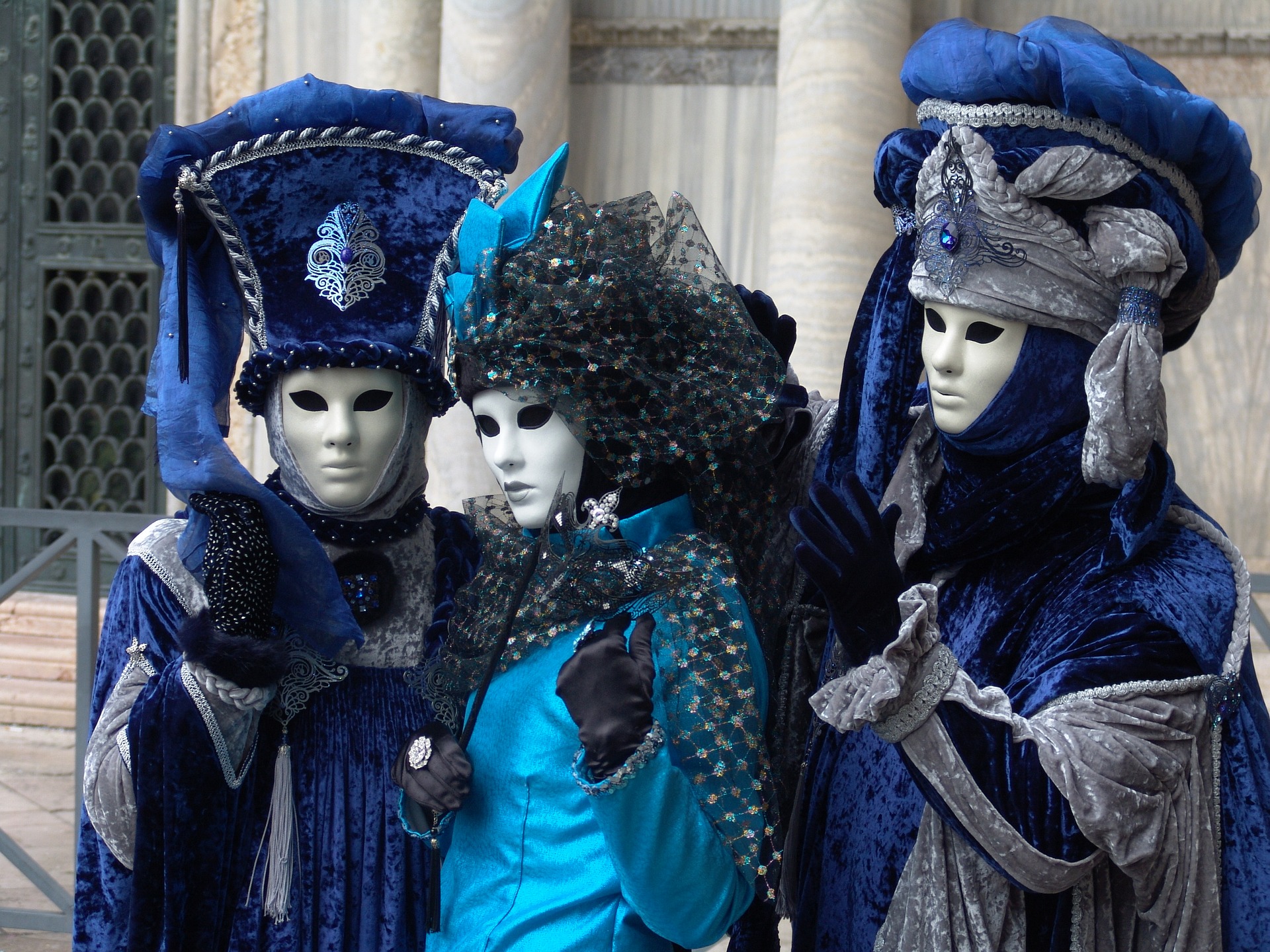 Où croiser les carnavaliers et faire des photos des costumes au carnaval de  Venise