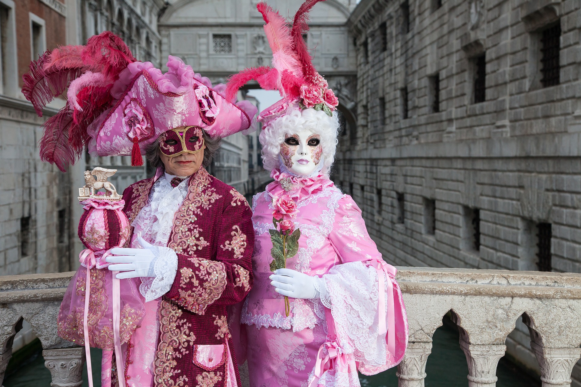 couple costume carnaval venise