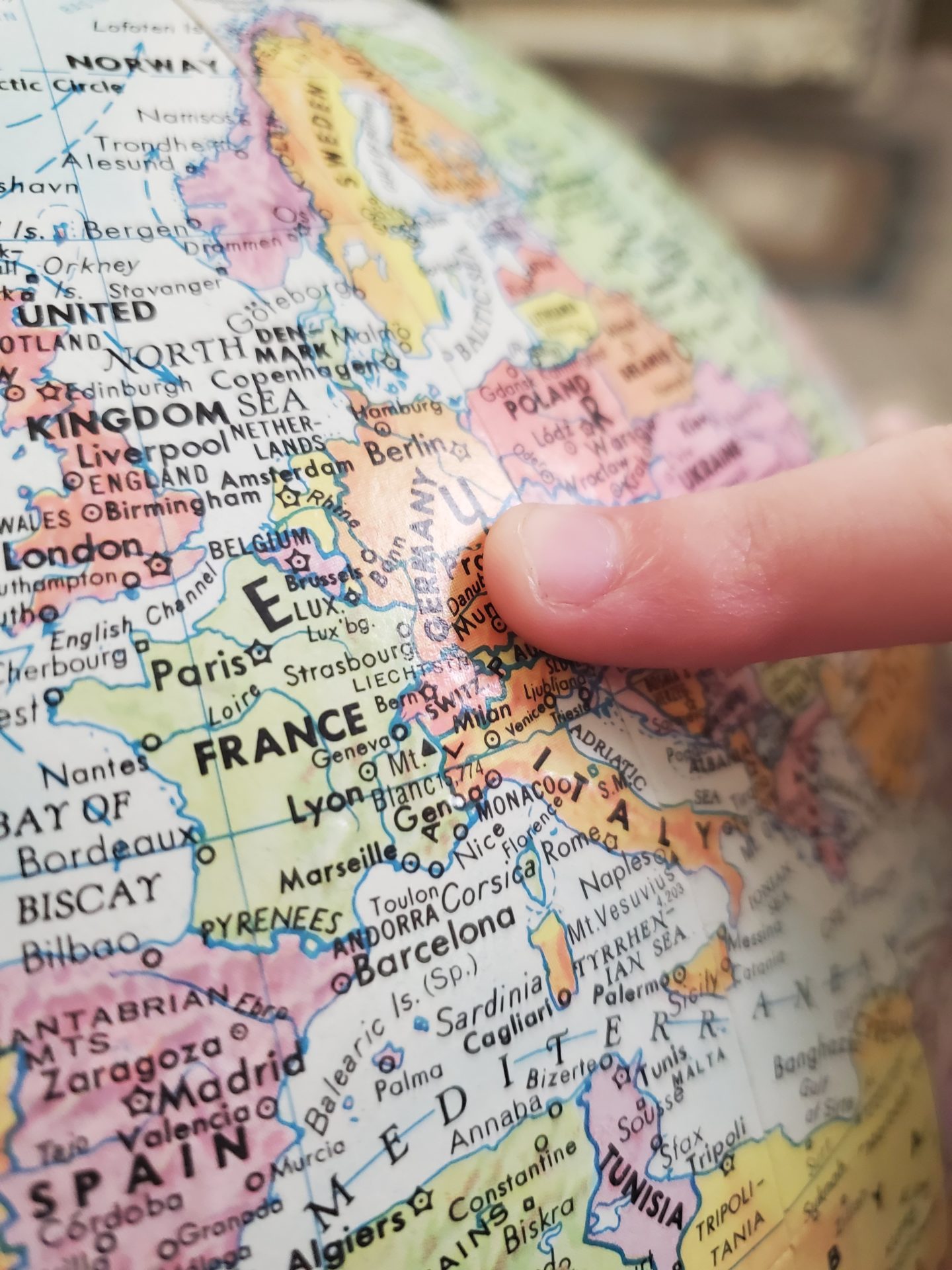 Carte Europe