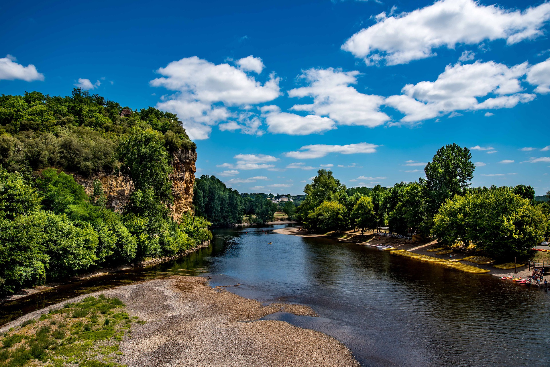la riviere de la dordogne