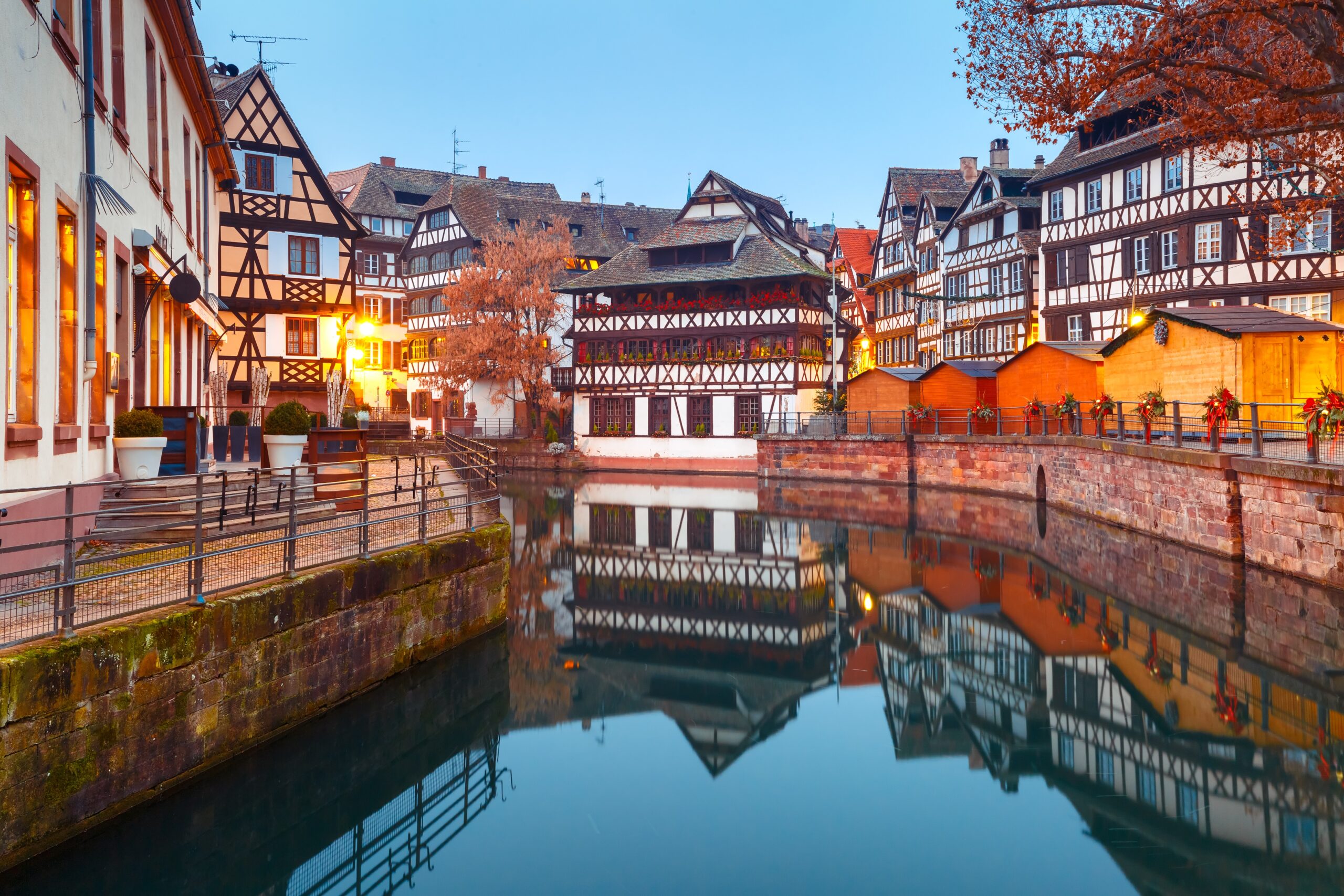 maison traditionnelle alsace strasbourg noel