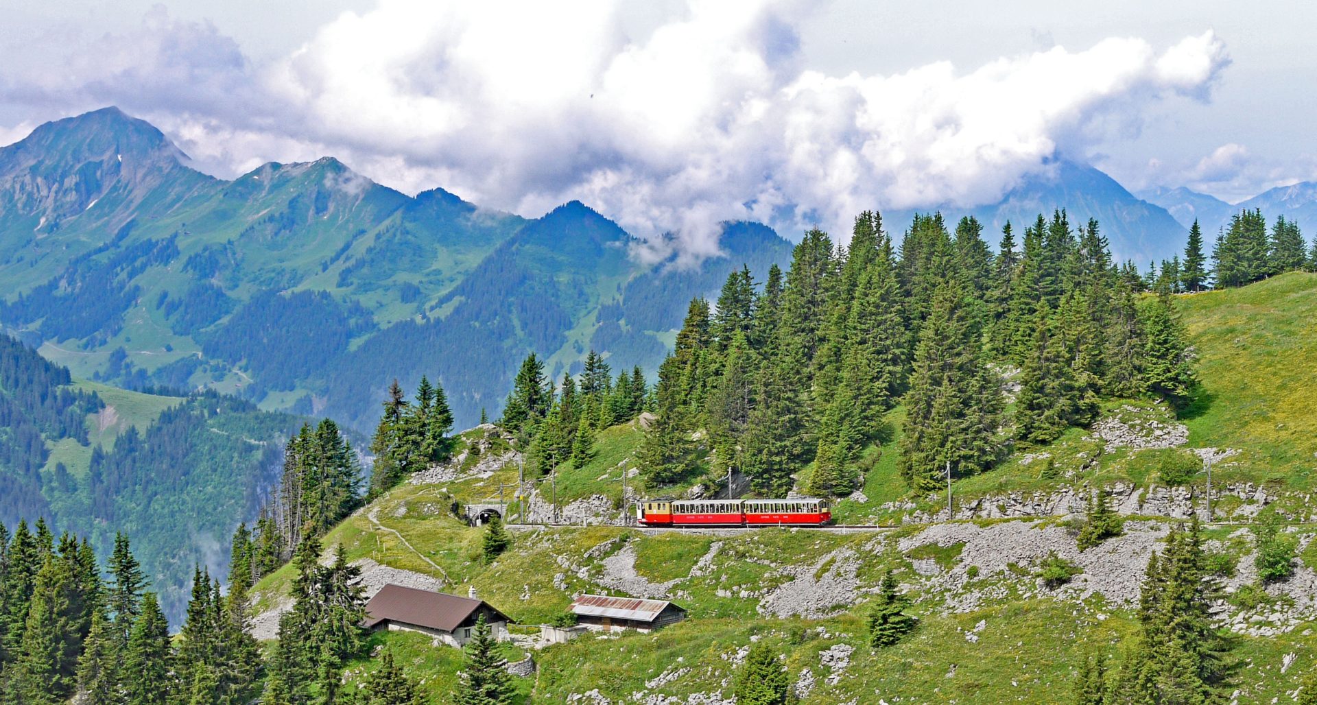 Train crémaillère Schynige Platte