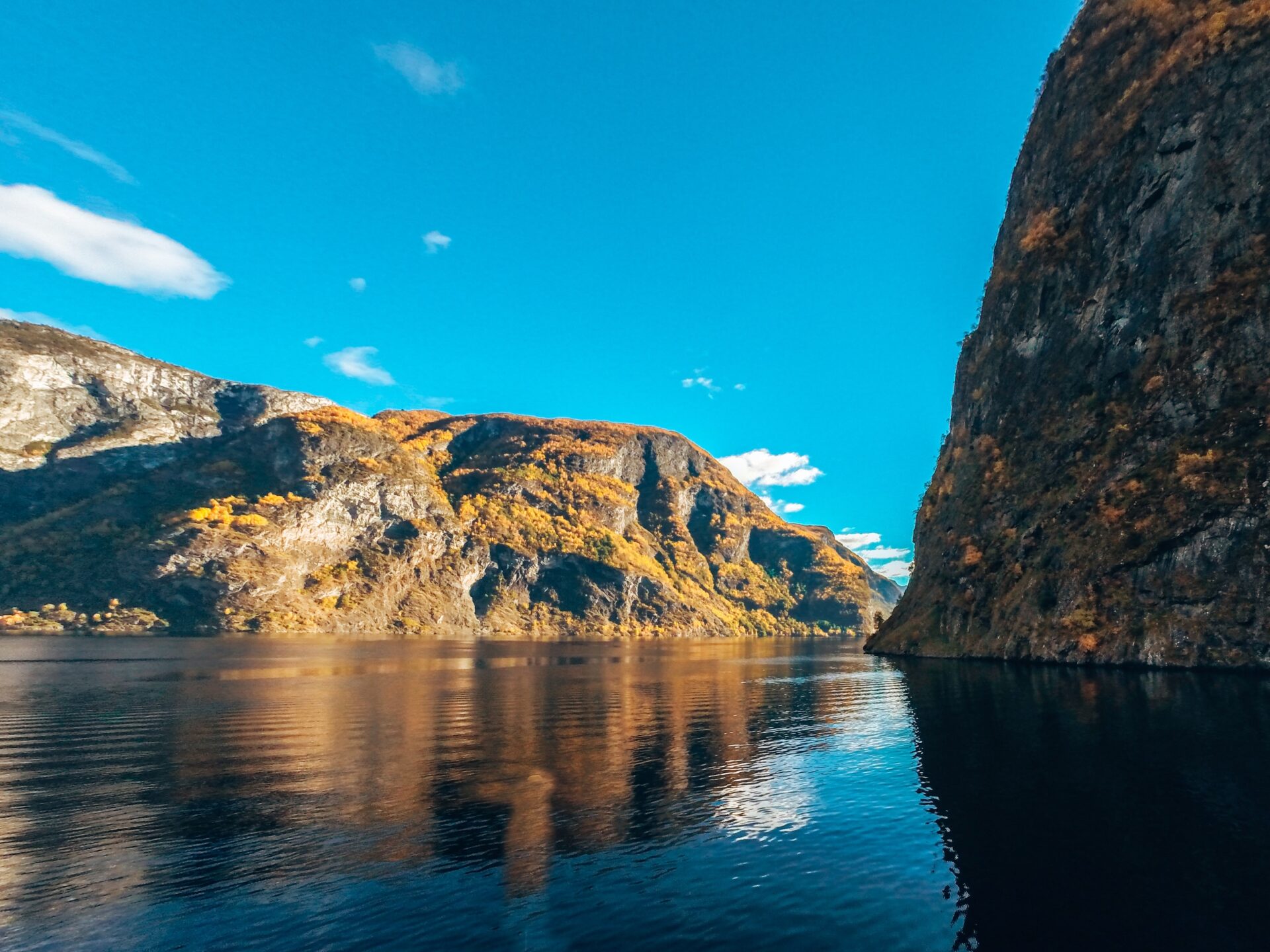 Nærøyfjord fjord en norvege