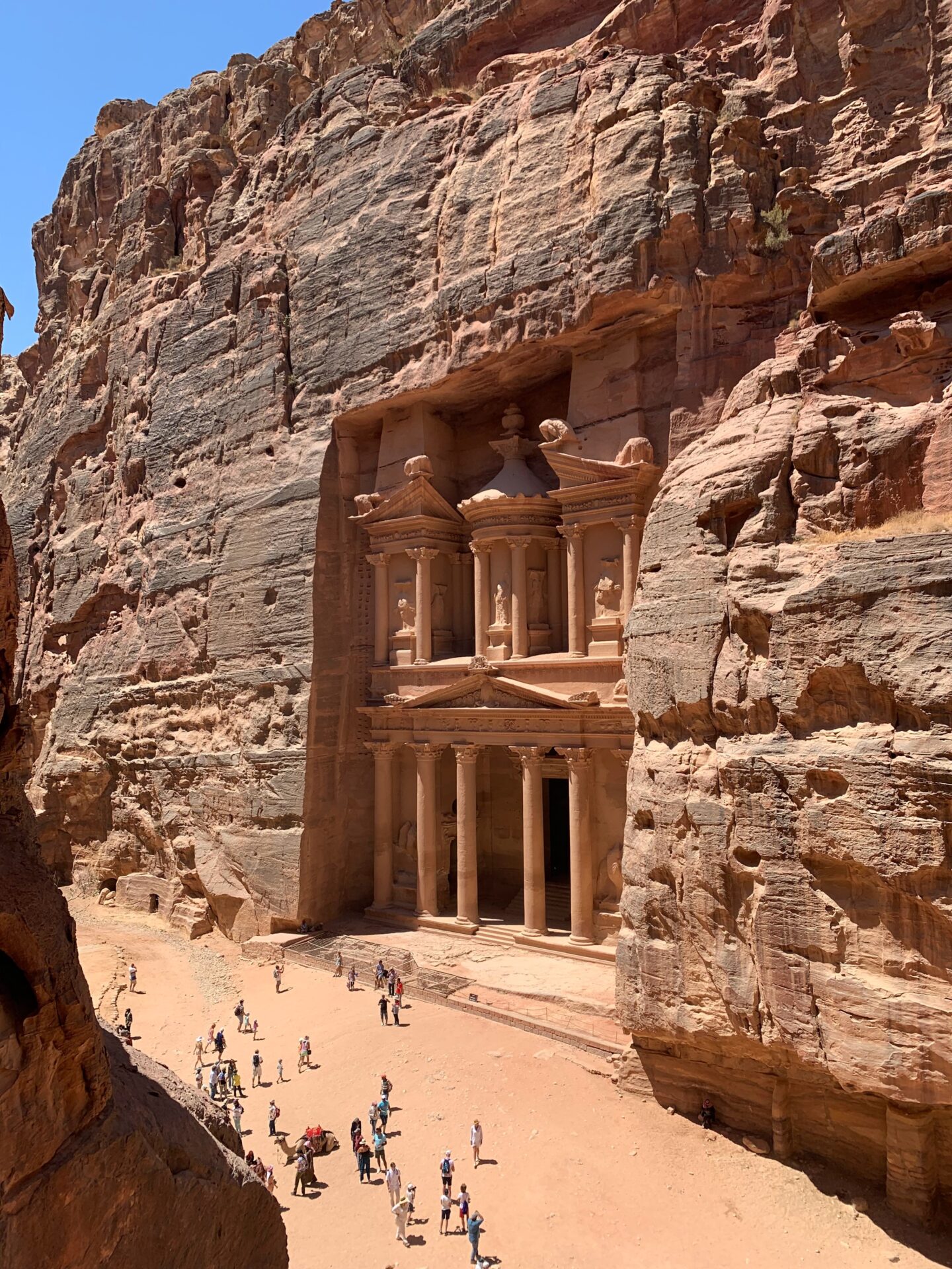 petra en jordanie