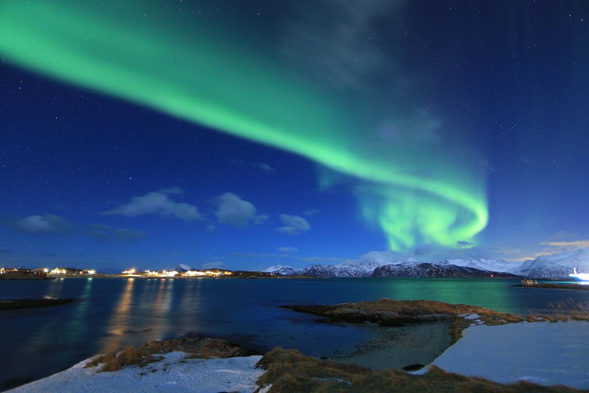 aurores boreales tromso en norvege