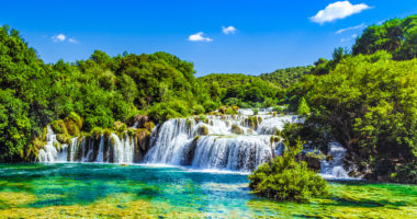 Waterfalls Krka, National Park, Dalmatia, Croatia