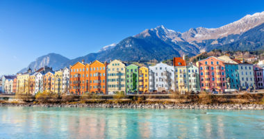 Innsbruck cityscape, Austria
