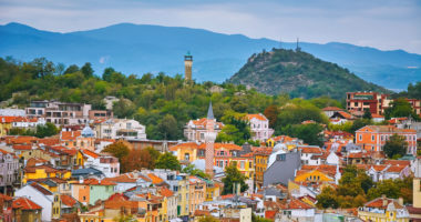View of Plovdiv, Bulgaria