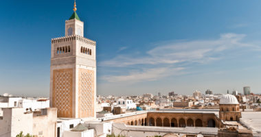 Panoramic views of the city, Tunisia
