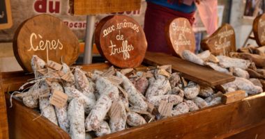 Sarlat is a medieval town tin France famous for his market