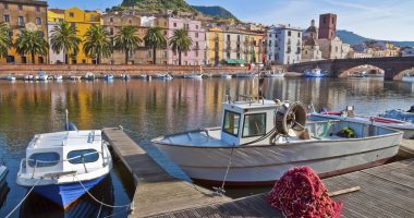 Bateaux de pêcheurs à Bosa 