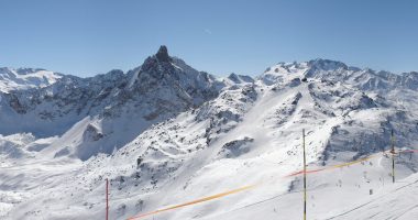 Panorama station ski Courchevel