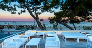 Hôtel Fergus Style Palmanova - terrasse