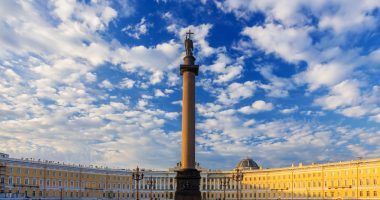Place du palais - Saint-Petersbourg - Russie 
