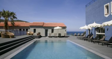 Santa Maria Ile Rousse Corse piscine