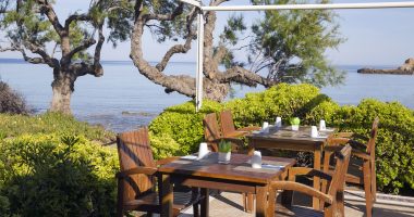 Santa Maria Ile Rousse Corse Terrasse