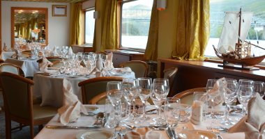 MS Vasco de Gama - restaurant ©Stephane Pfleger