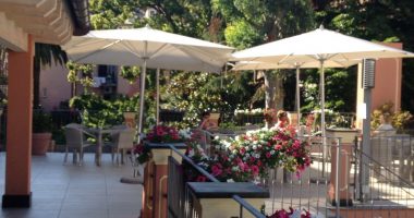 Hôtel Monte Rosa Chiavari - terrasse